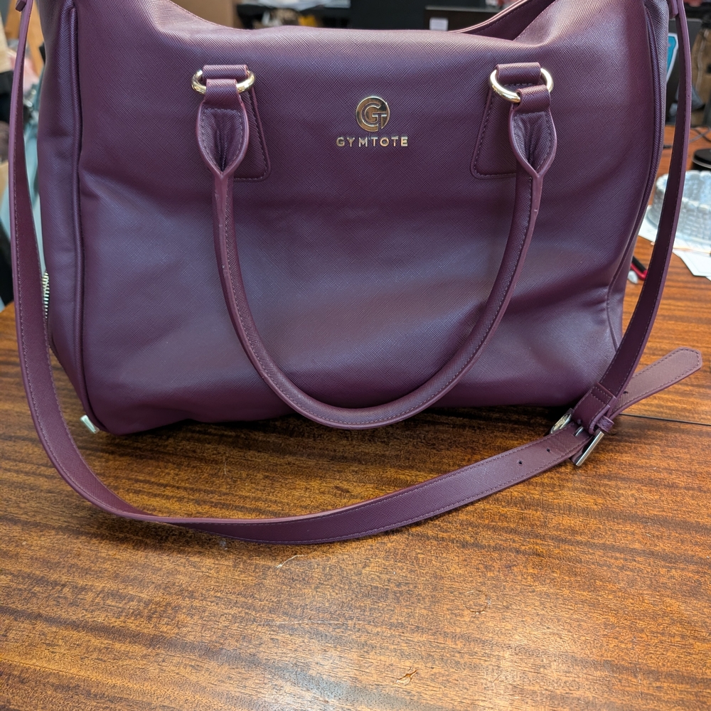 Women's Gymtote Purple Tote Bag